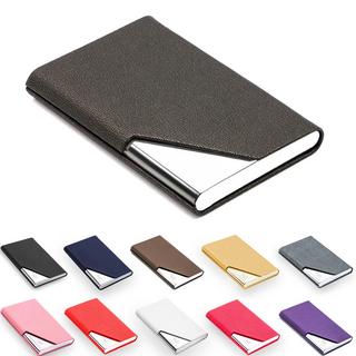 Only-bags.store Luxuriöses PU-Leder Visitenkartenetui mit Magnetverschluss  