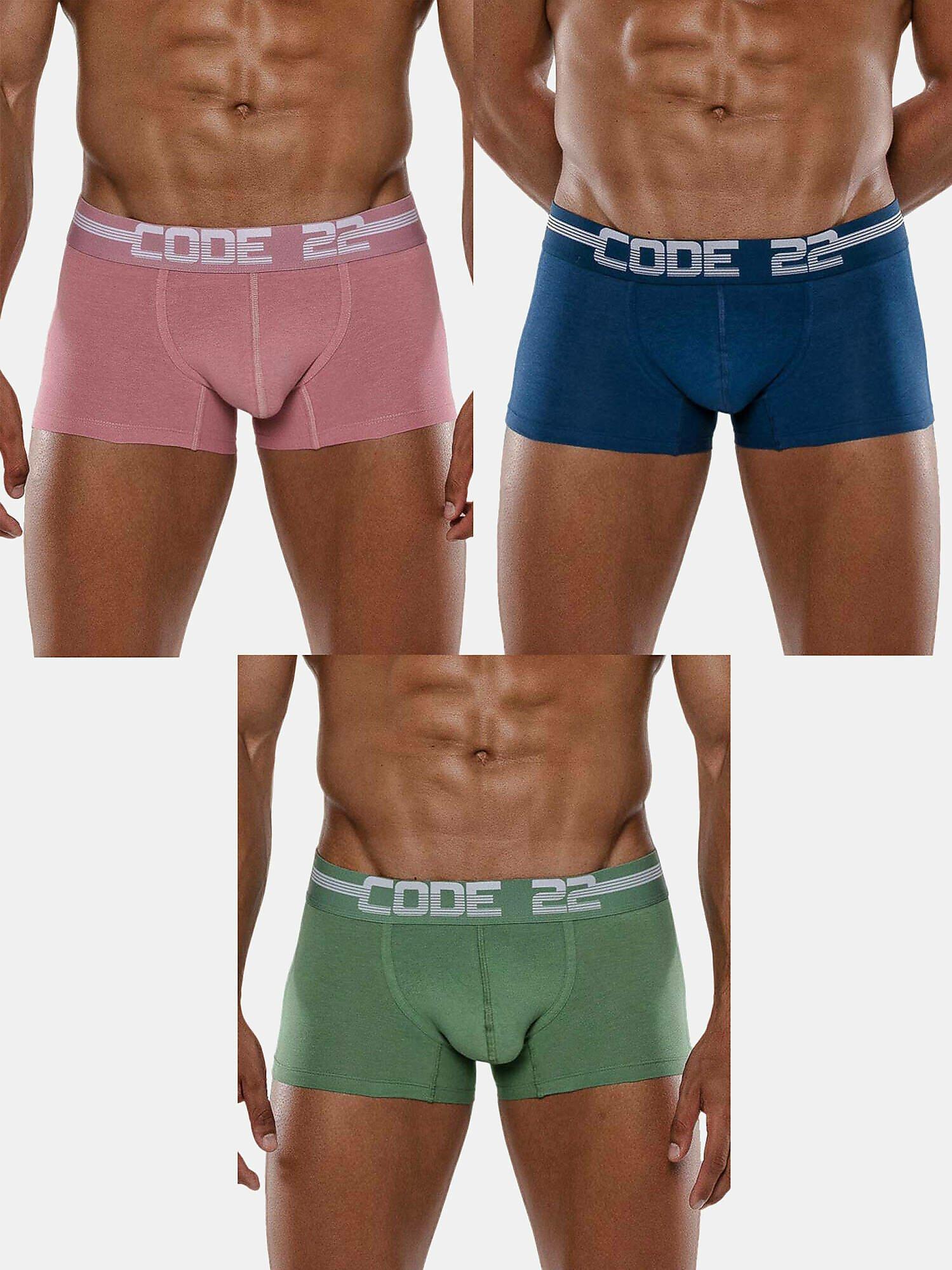 Code22  Confezione x3 boxer Fun 