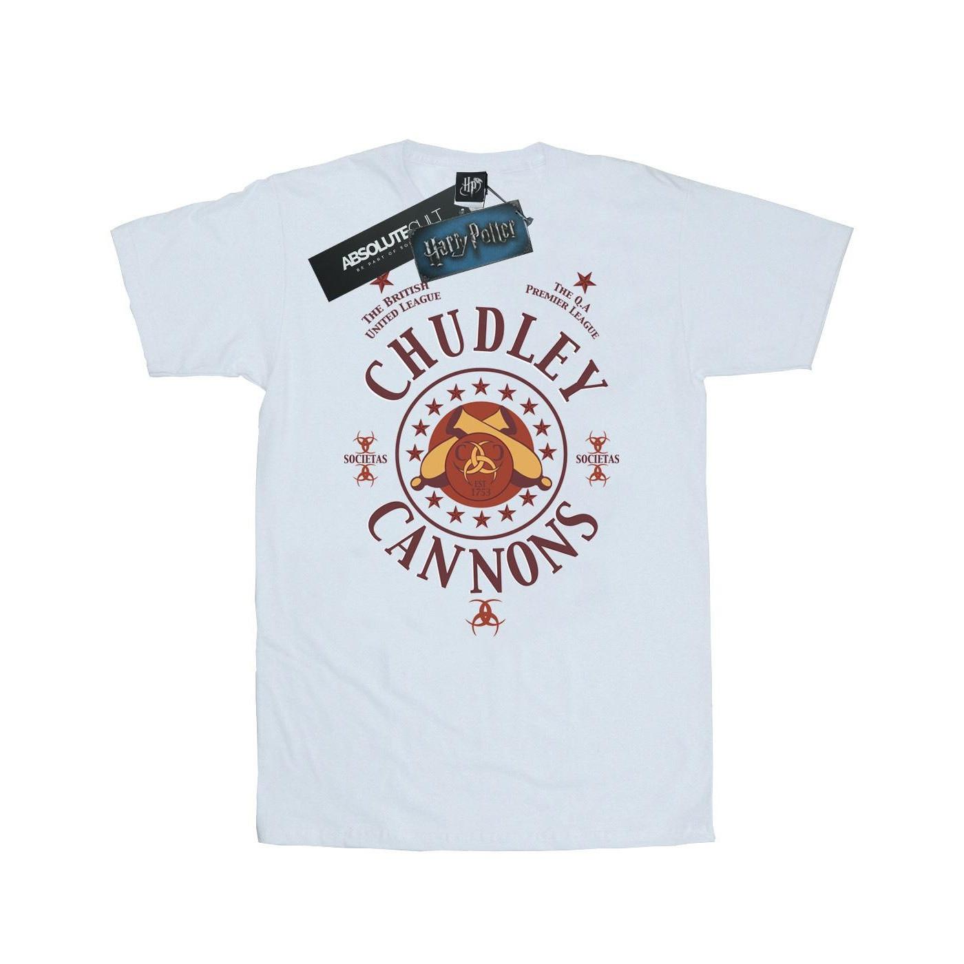 Image of Chudley Cannons Logo Tshirt Herren Weiss XL