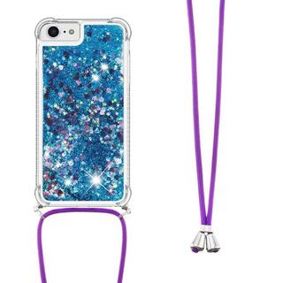 Cover-Discount  iPhone SE / 8 / 7 - Coque Paillettes Avec Bandoulière 