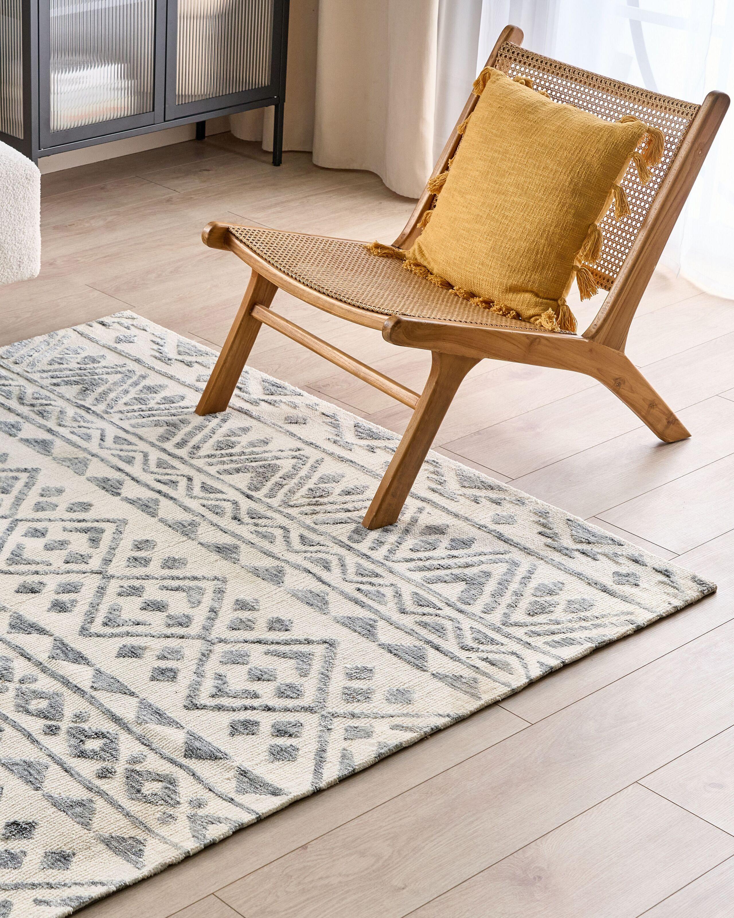 Beliani Tapis en Polyester Boho ASPANI  