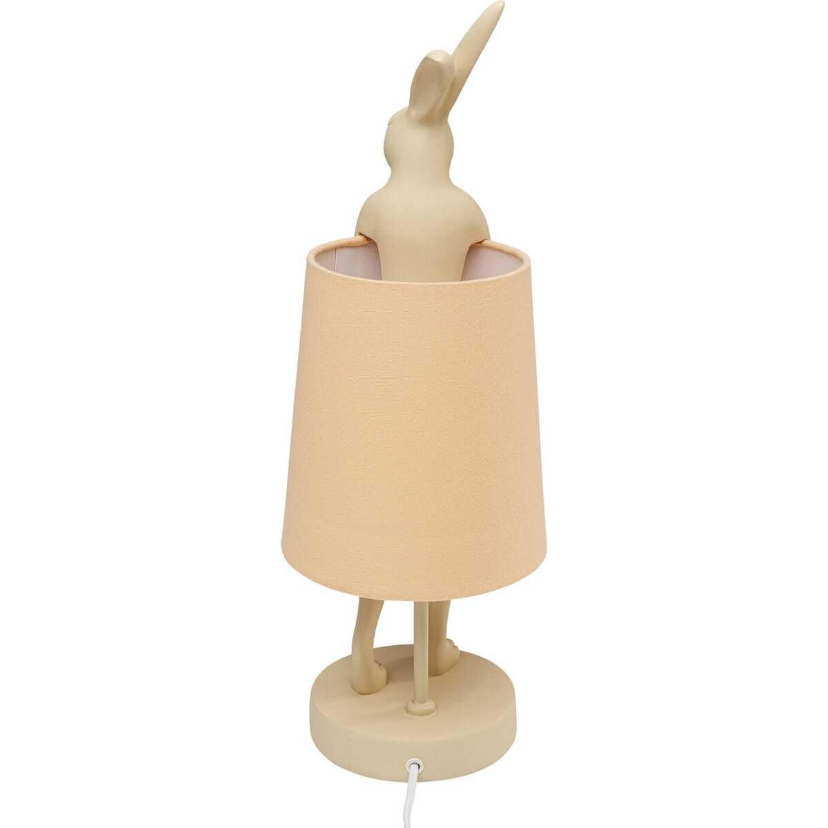 KARE Design Tischleuchte Animal Rabbit Peach 50  