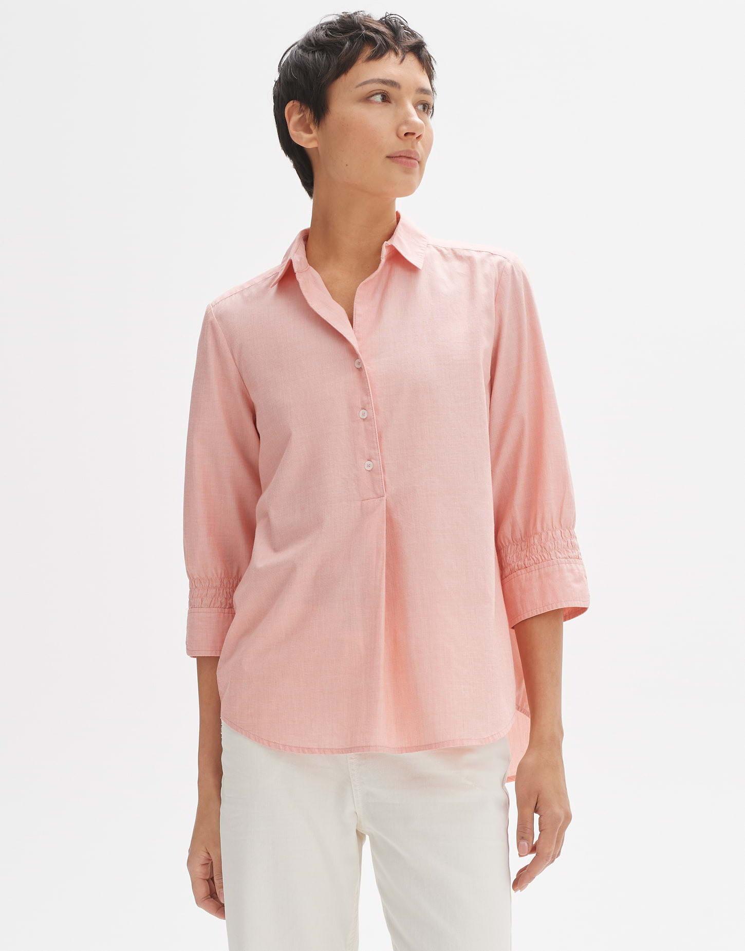 Image of Hemdbluse Forta Leicht Ausgestellt Geschnitten Damen Hellorange 42