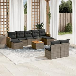 VidaXL Garten sofagarnitur poly-rattan  