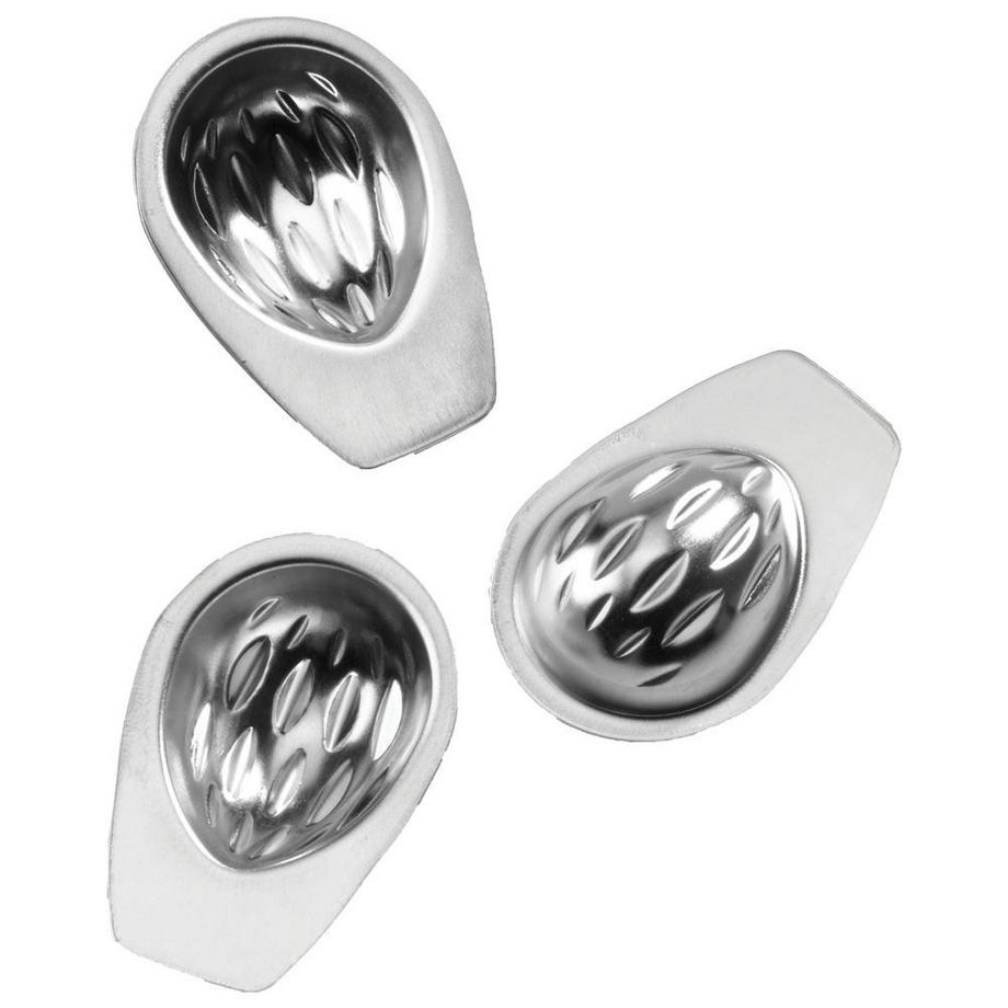 Orion  Lot de 20 moules à cake forme noix en tôle galvanisée 