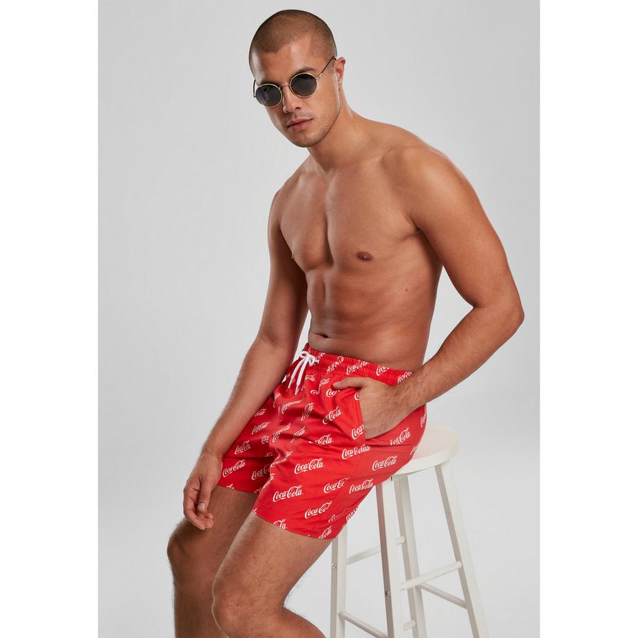URBAN CLASSICS Coca Cola Badeshorts  