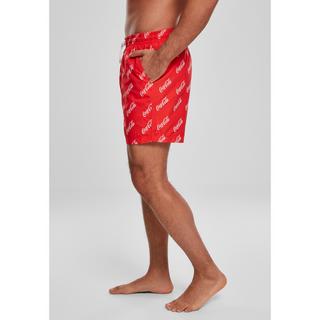 URBAN CLASSICS Coca Cola Badeshorts  