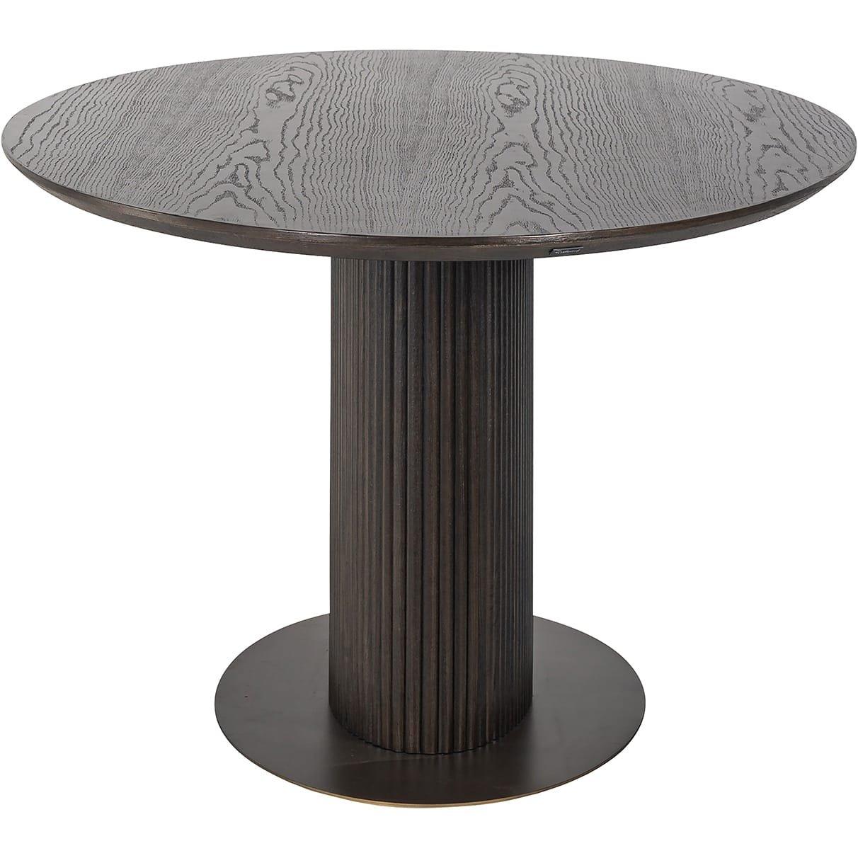 mutoni Table à manger Luxor chêne marron ovale 300  