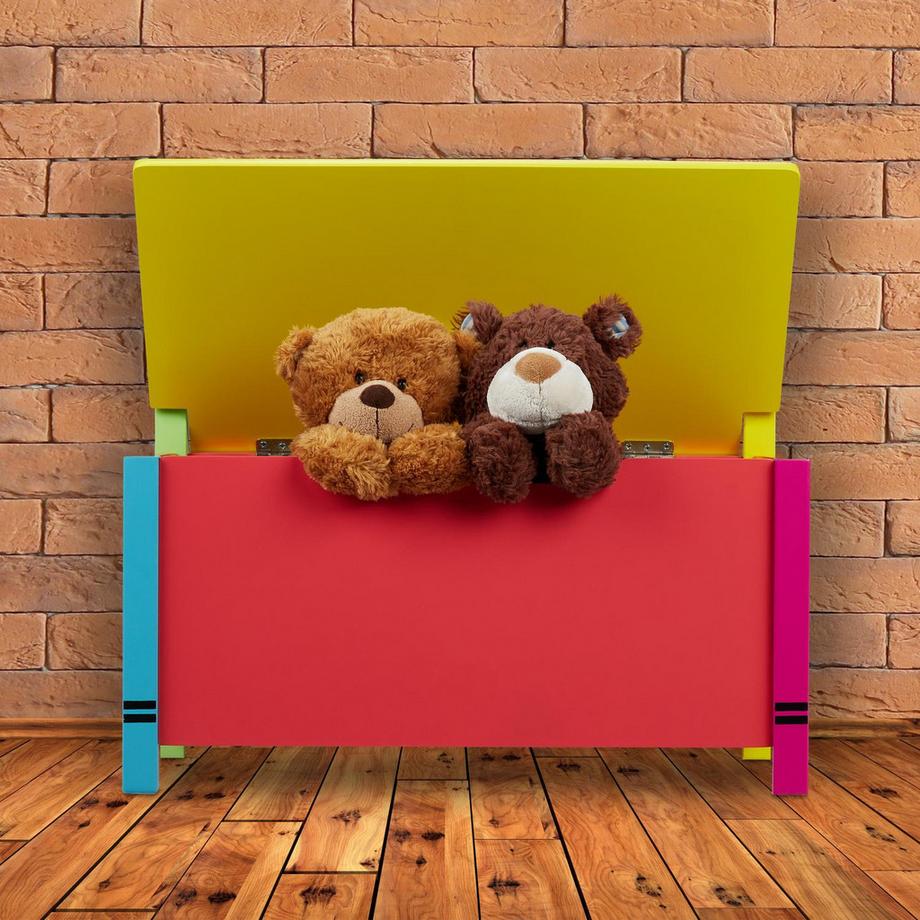 Northix  Kinderbank mit Stauraum 