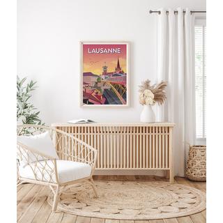 La-Jonx Lausanne, ville suspendue - Poster  