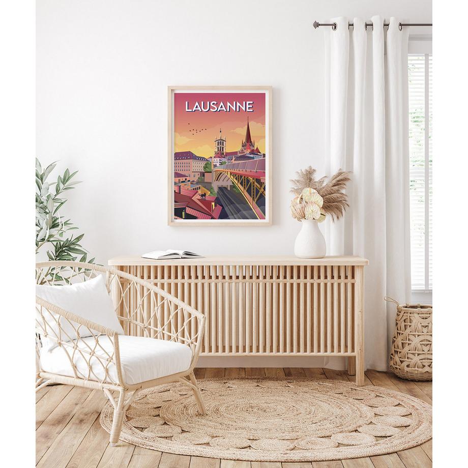 La-Jonx Lausanne, ville suspendue - Poster  