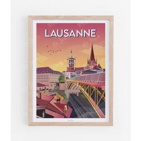 La-Jonx Lausanne, ville suspendue - Poster  