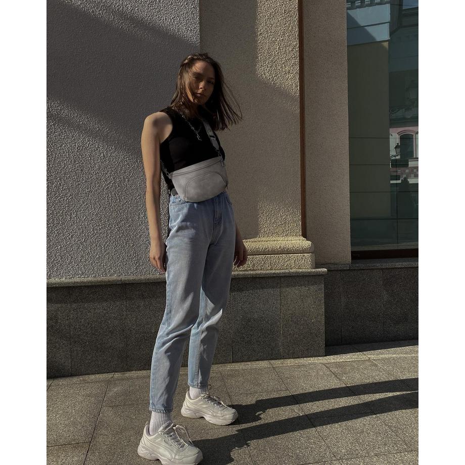 Only-bags.store Sac Bandoulière Cuir Vegan Fente Carte Blocage RFID  