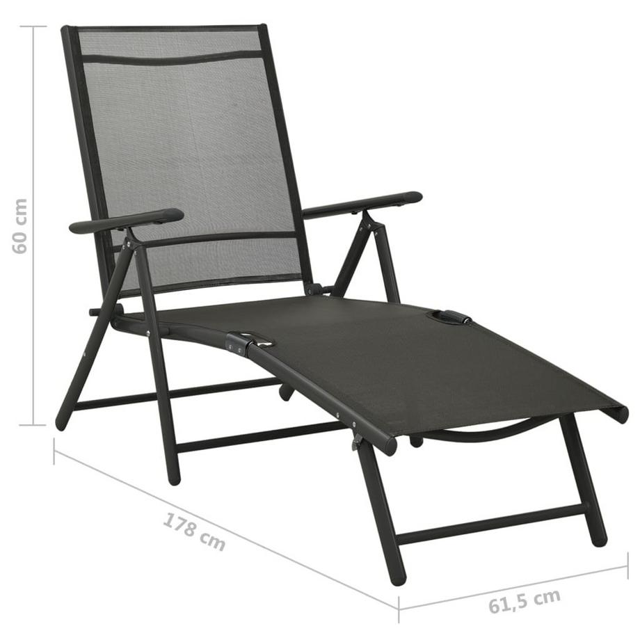 VidaXL Garten-lounge-set aluminium  
