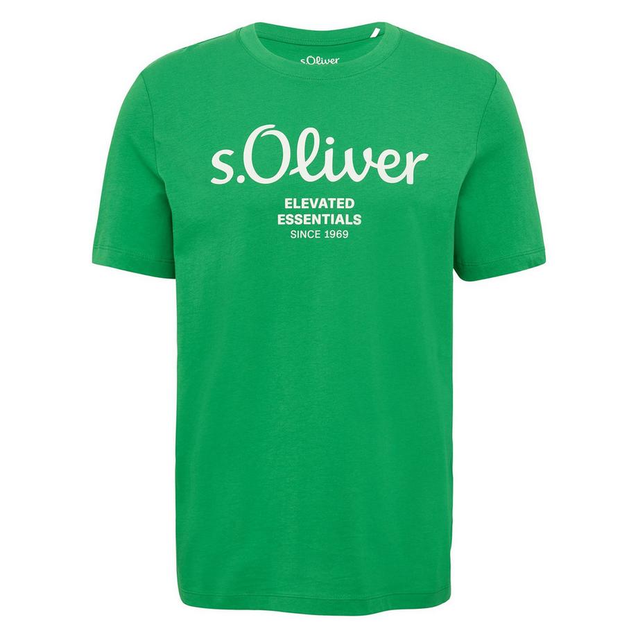 s. Oliver  Maglietta Uomini Confezione da 4 Vestibilità confortevole-Logo T-Shirt 