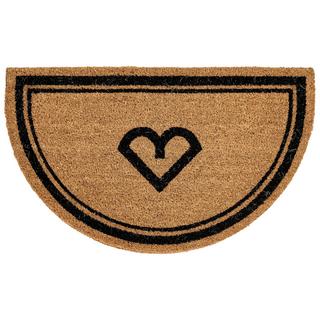 Beliani Fussmatte aus Kokosfasern Klassisch DALAHICAN  