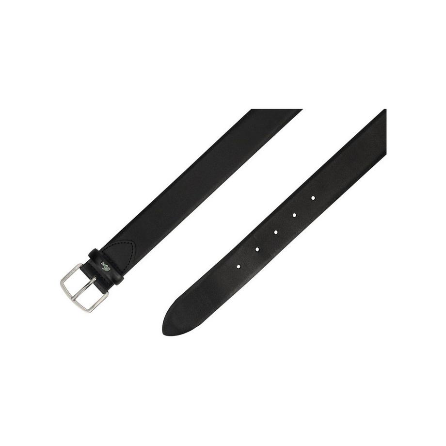 LACOSTE Ceinture en Cuir avec Détail Crocodile  