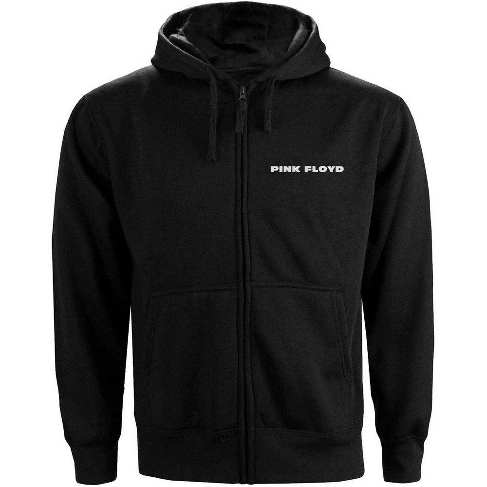 Image of Hoodie Mit Durchgehendem Reißverschluss Logo Damen Schwarz M