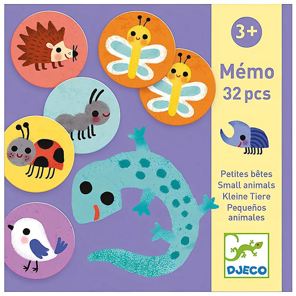 Image of Spiele Memo - Kleine Tiere (32Teile)