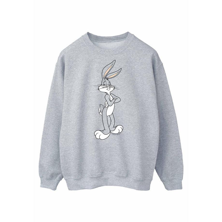 LOONEY TUNES Bugs Bunny Sweatshirt Col Rond  