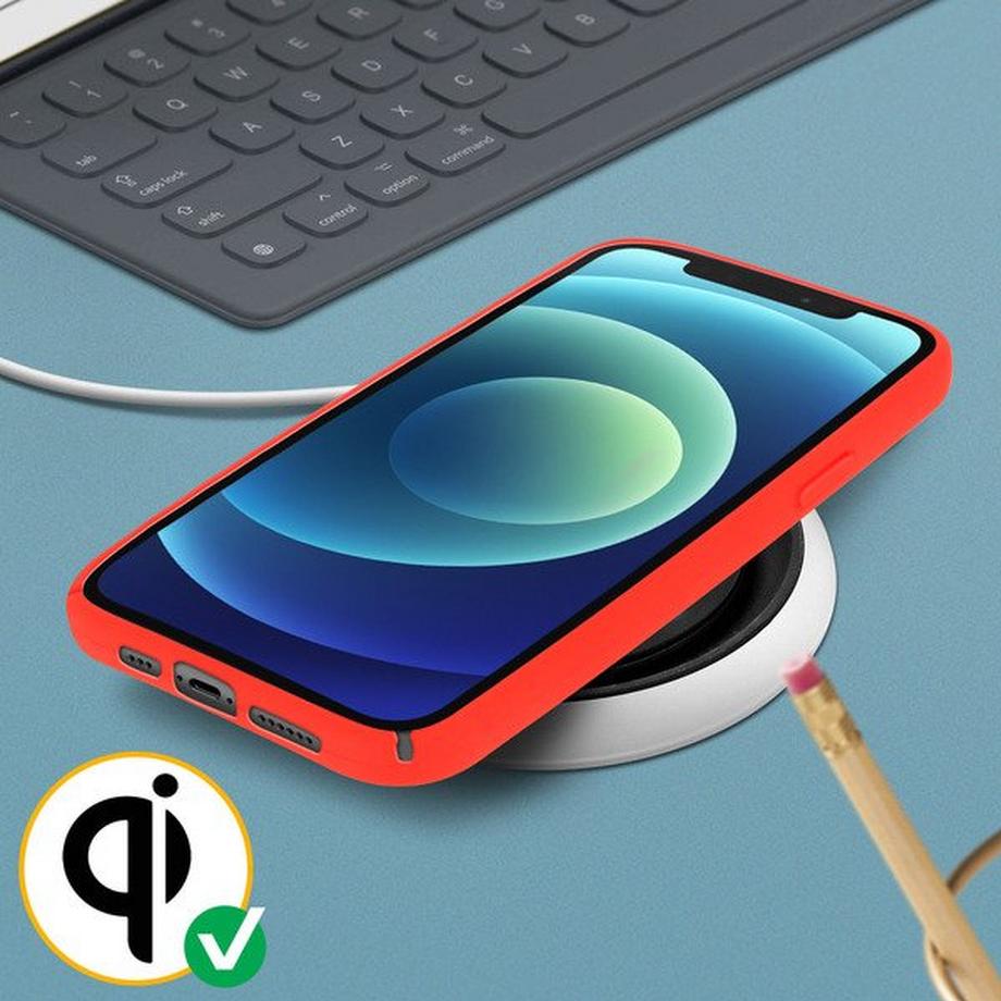 Avizar  Soft Hülle Apple iPhone 12 Pro Max Rot 