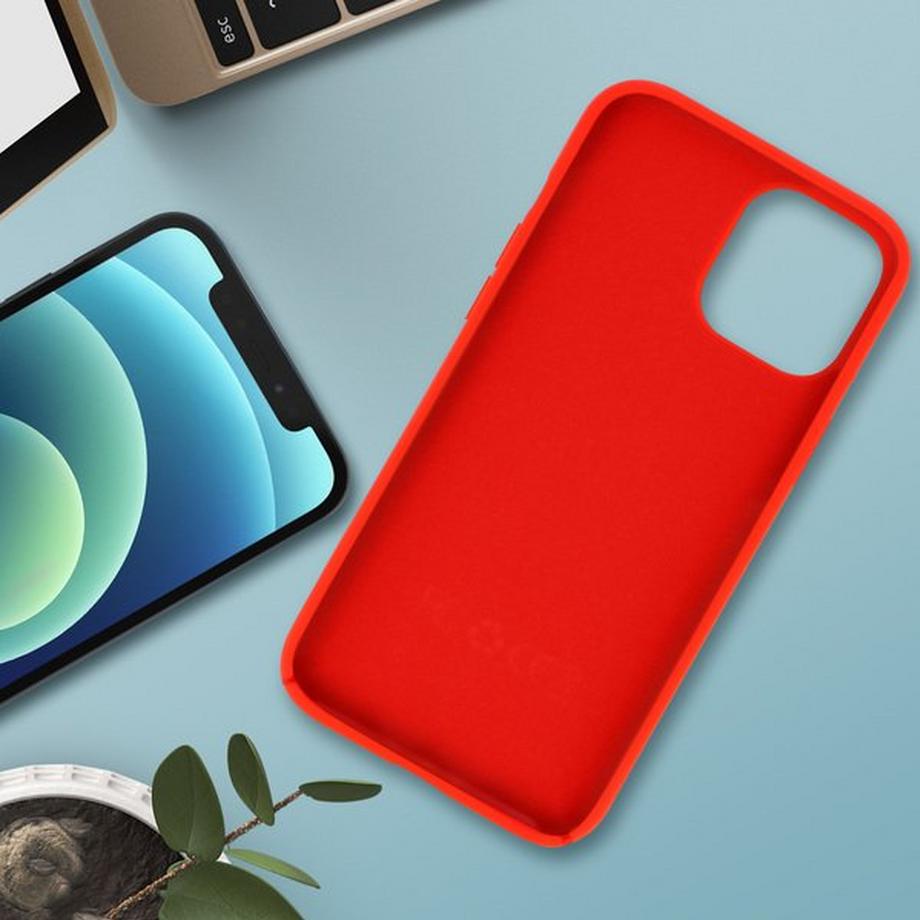 Avizar  Soft Hülle Apple iPhone 12 Pro Max Rot 