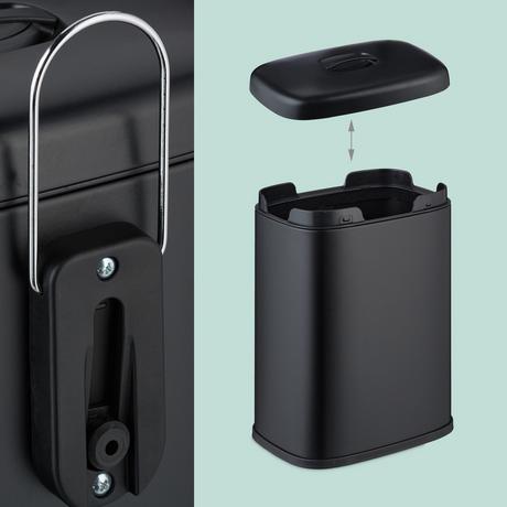 Northix Cestino per rifiuti a parete 5L  