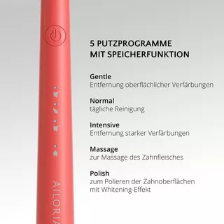 AILORIA PRO SMILE SET USB-Schallzahnbürste  