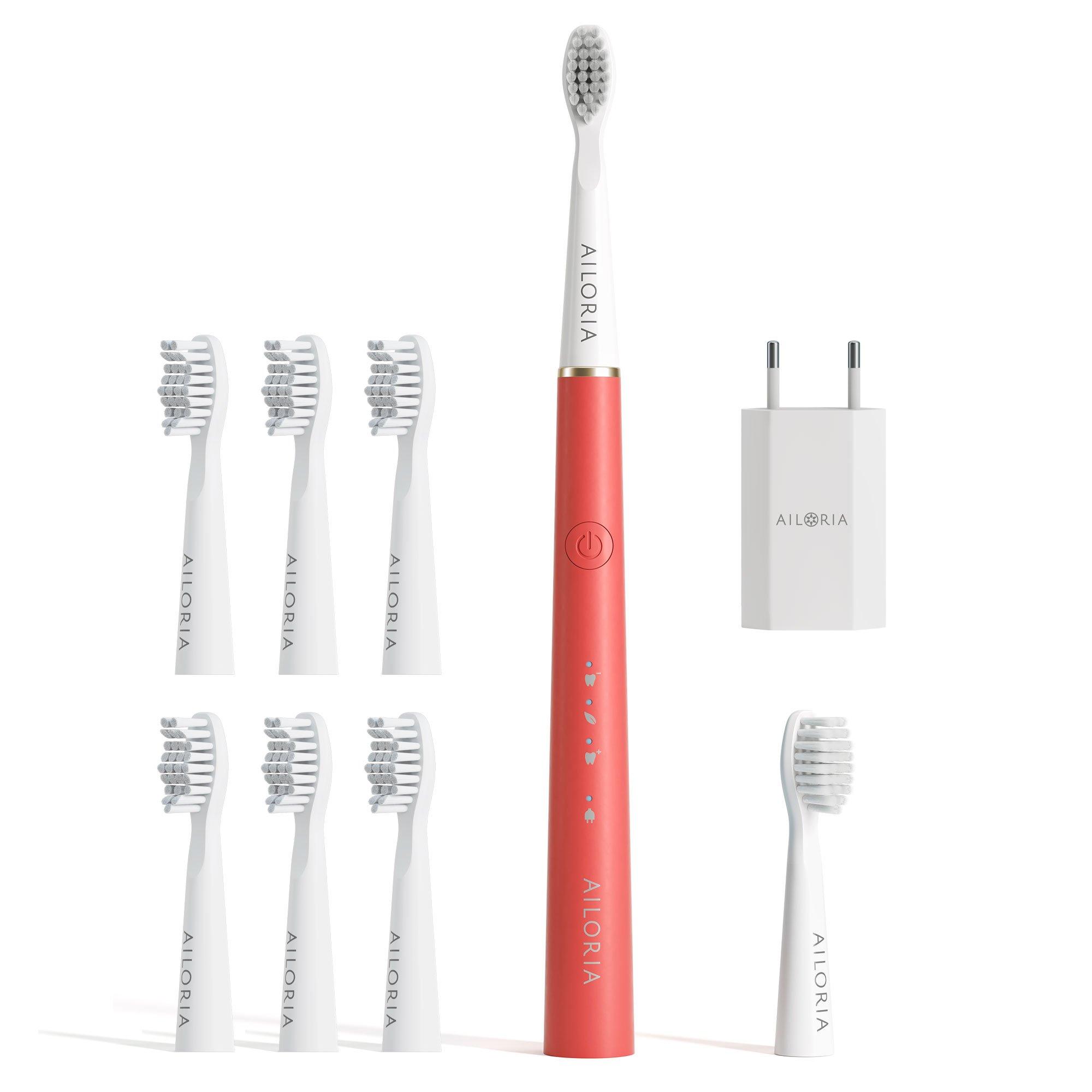 Image of Pro Smile Set Usb-schallzahnbürste Damen Goldrosa ONE SIZE