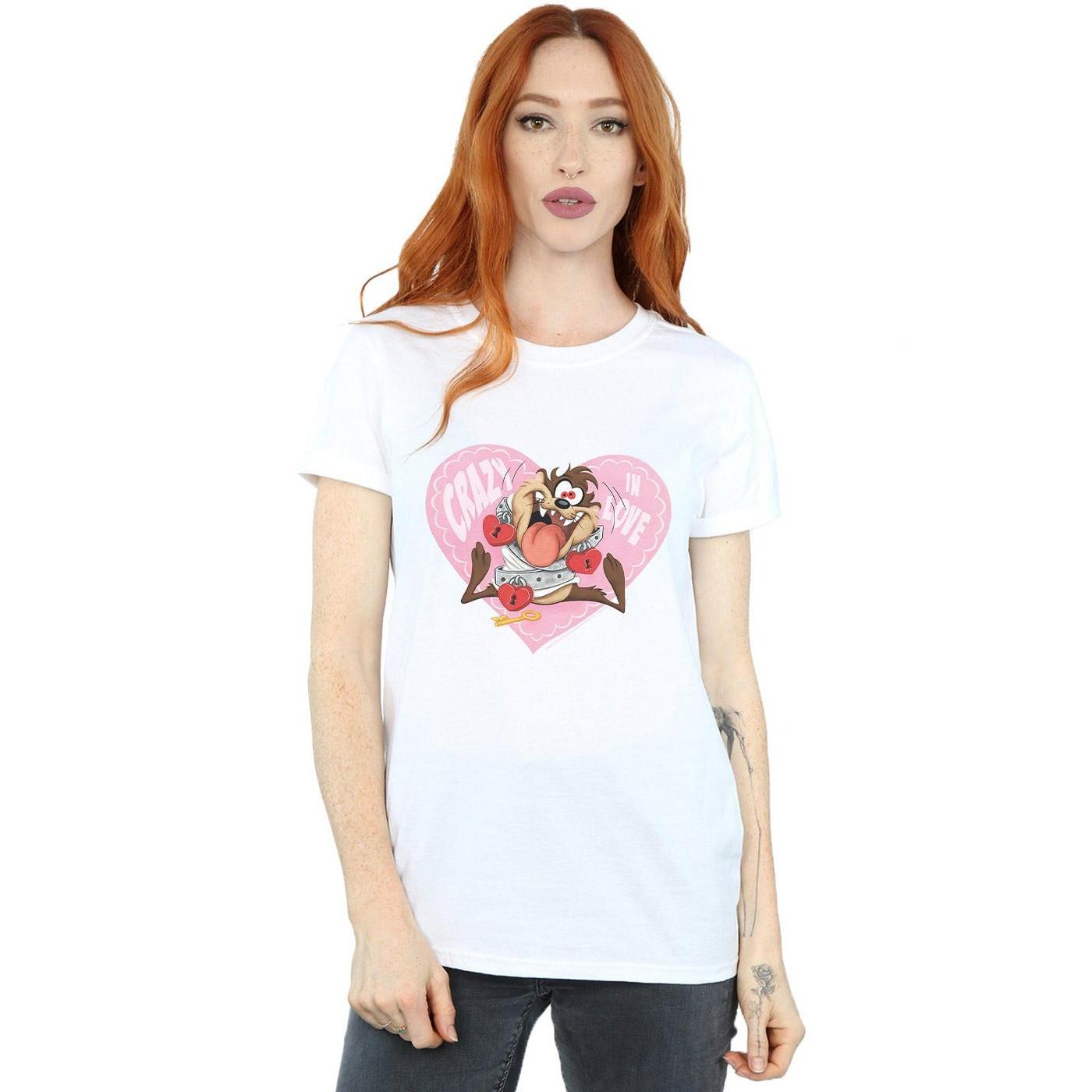 LOONEY TUNES  Tshirt VALENTINE'S DAY CRAZY IN LOVE 