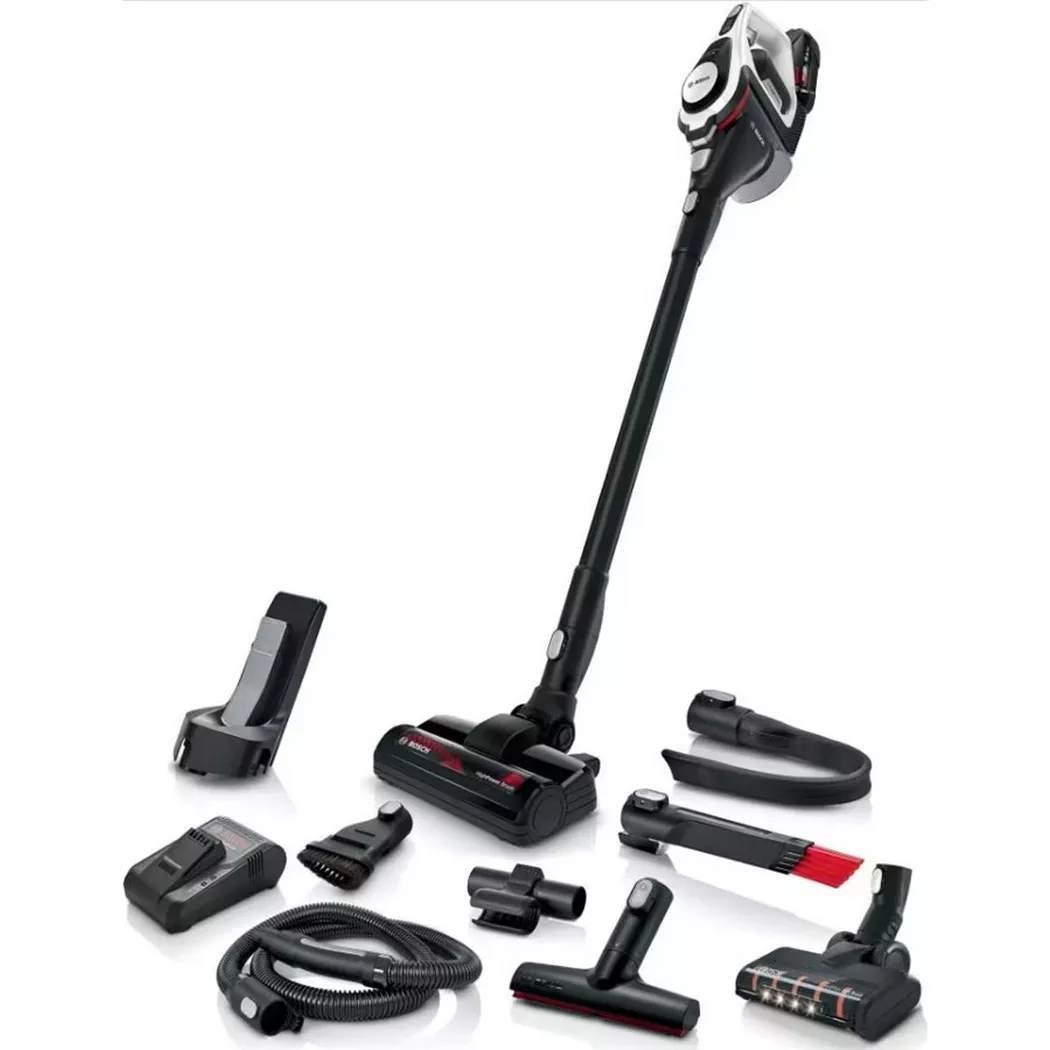 Bosch BSS825ALL Unlimited Serie 8 Aspirateur sans fil Blanc
