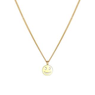 Elli  Halskette Mit Smile Face Motif 