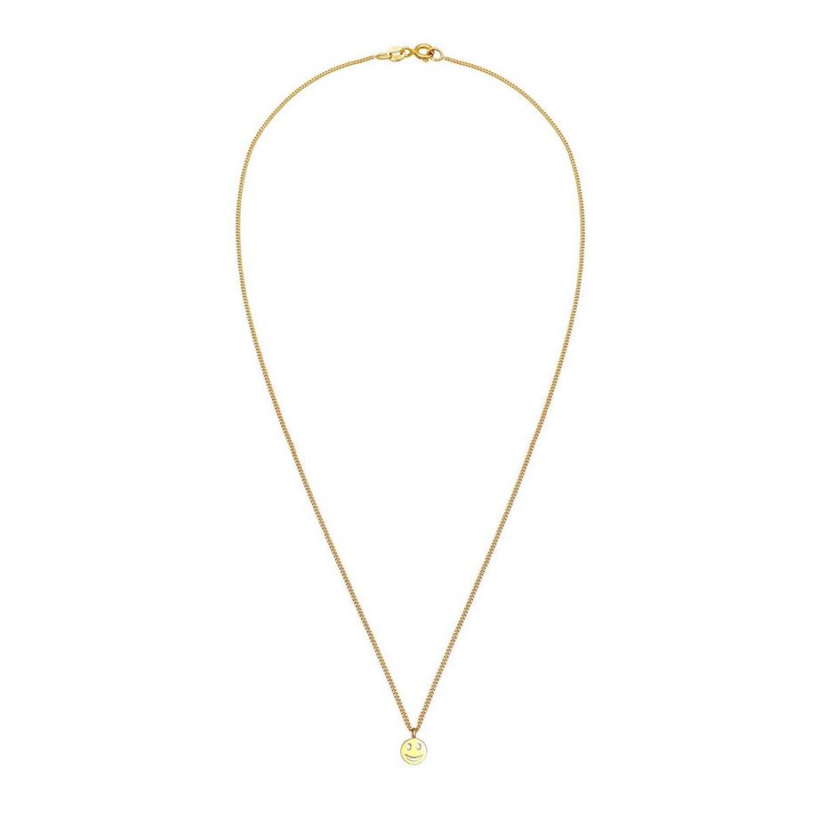 Elli  Halskette Mit Smile Face Motif 