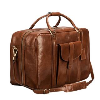 Maxwell Scott  Le Maurizio Valise souple en cuir 