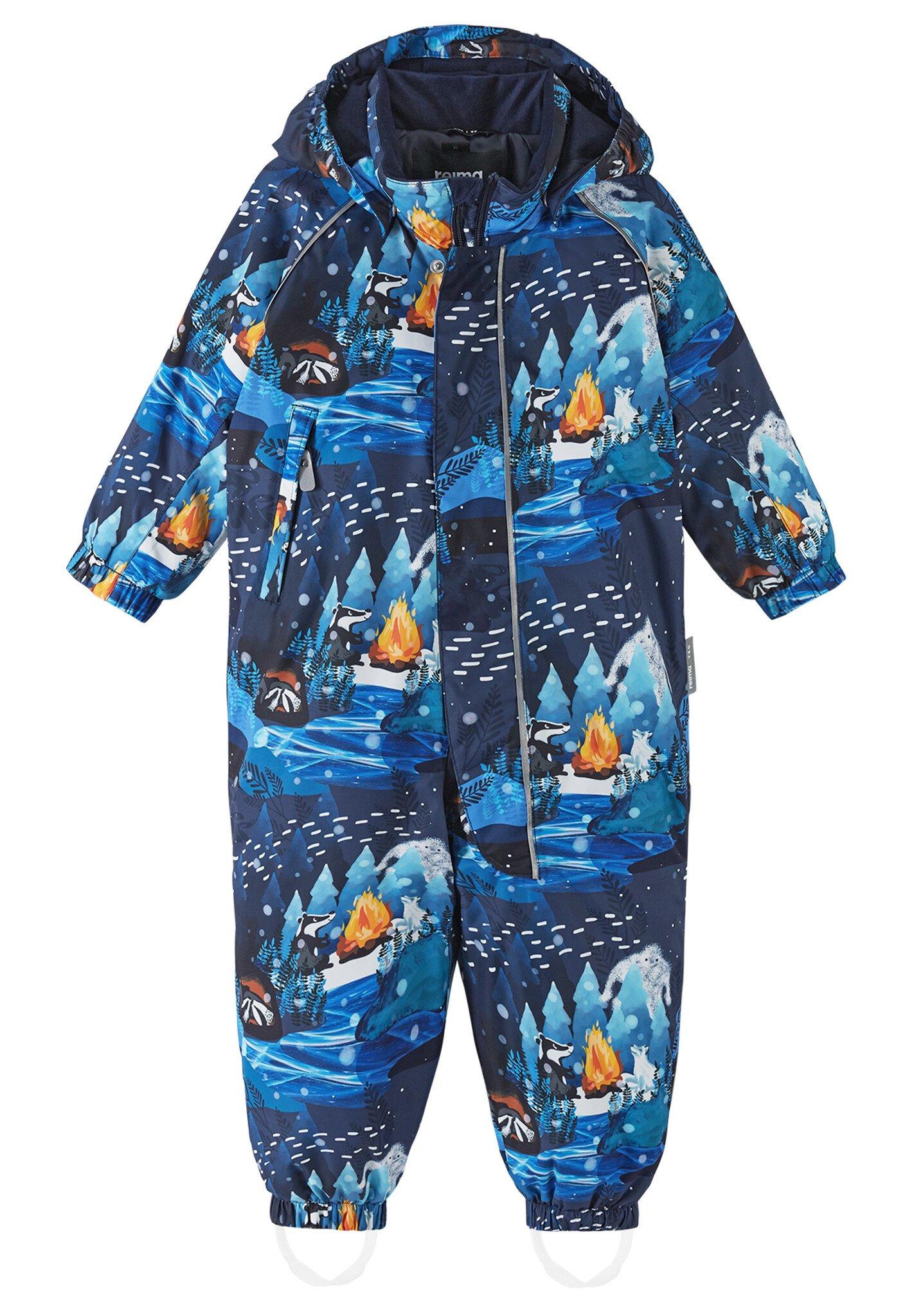 Image of Tec Kleinkinder Schneeanzug Langnes Unisex Blau 80