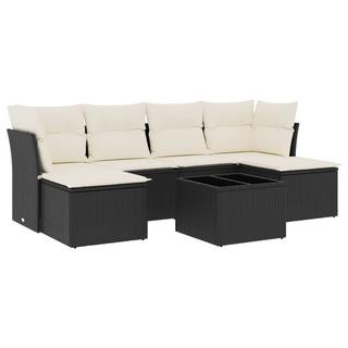 VidaXL set divano da giardino Polirattan  