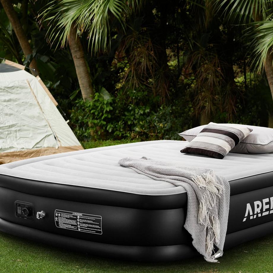 Arebos Matelas Gonflable Autogonflant avec Pompe  