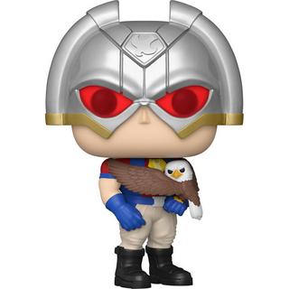 Funko  Figurine POP DC Comics Peacemaker - Peacemaker avec Eagly 