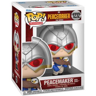 Funko  Figurine POP DC Comics Peacemaker - Peacemaker avec Eagly 