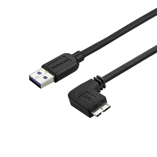 Image of StarTech.com USB3AU2MRS USB Kabel 2 m USB 3.2 Gen 1 (3.1 Gen 1) USB A Micro-USB B Schwarz