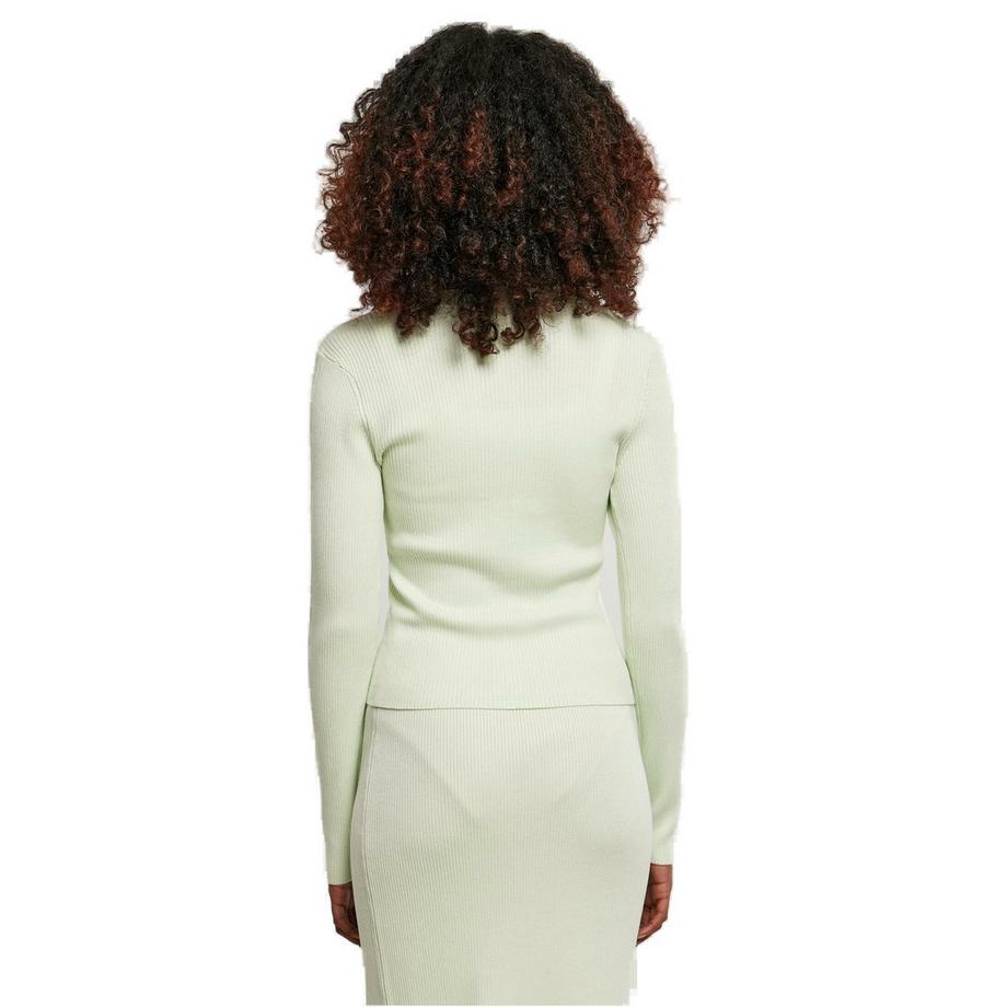 URBAN CLASSICS Cardigan corto a maglia a coste  