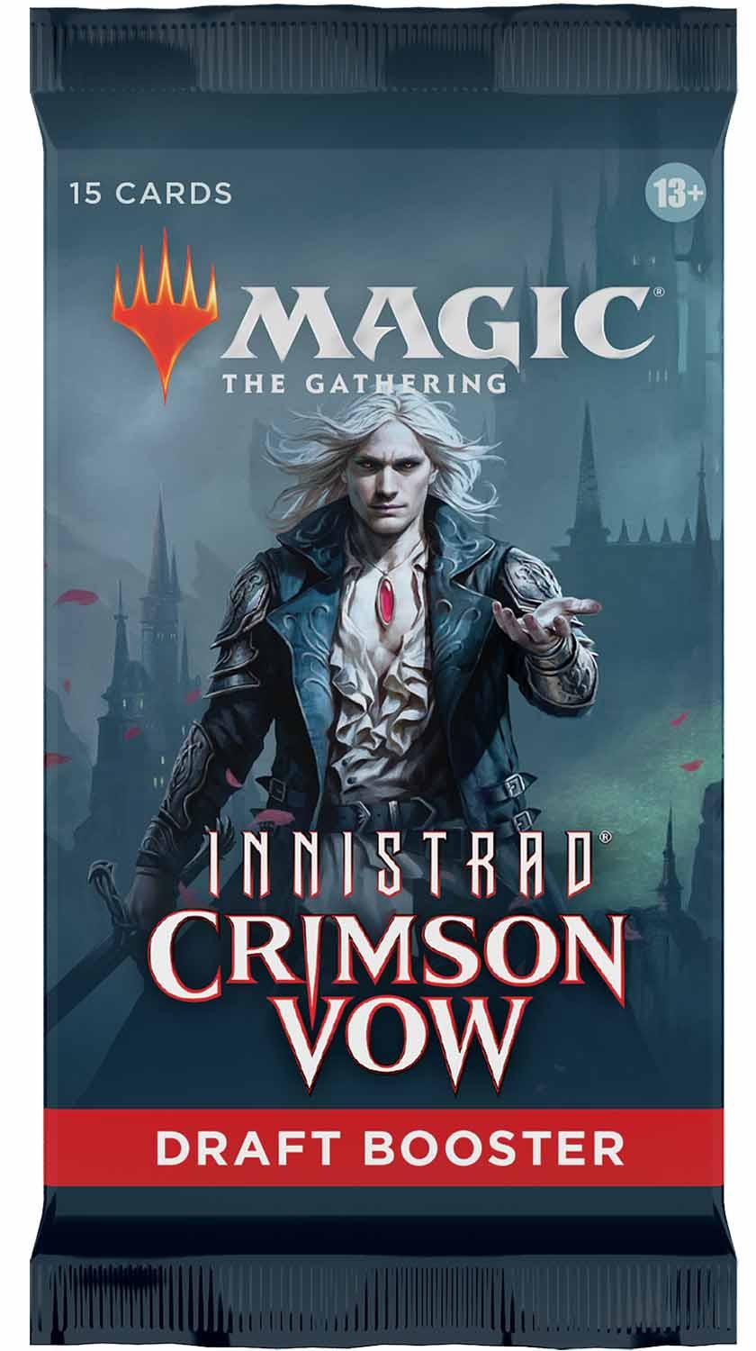 Wizards of the Coast  Innistrad Crimson Vow Draft Booster Box - Magic the Gathering - EN 