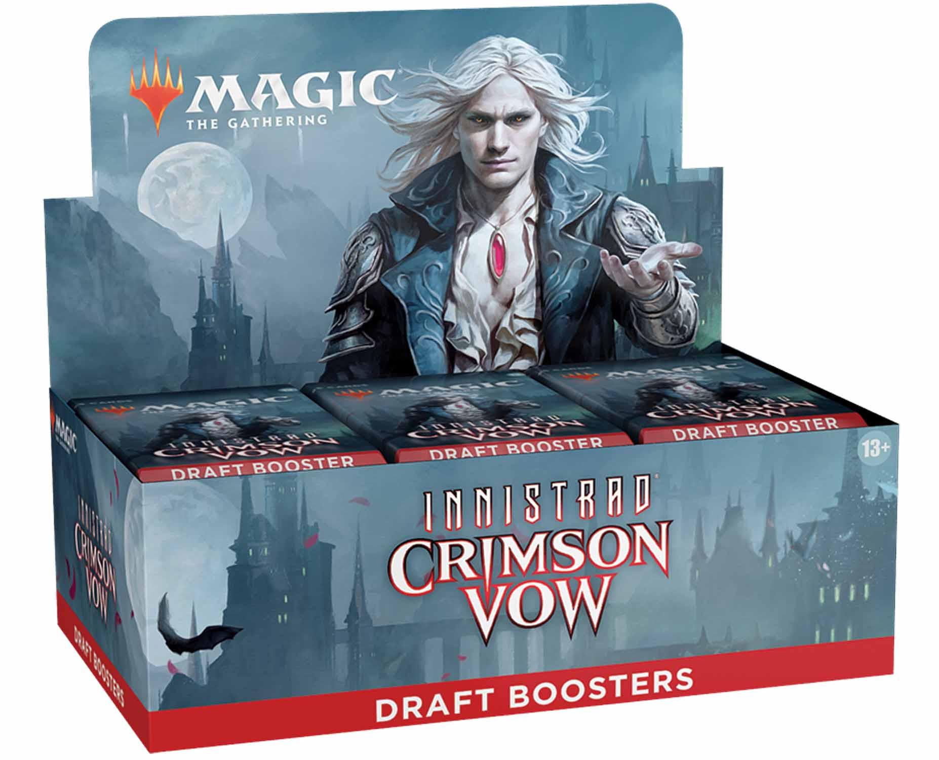 Wizards of the Coast  Innistrad Crimson Vow Draft Booster Box - Magic the Gathering - EN 