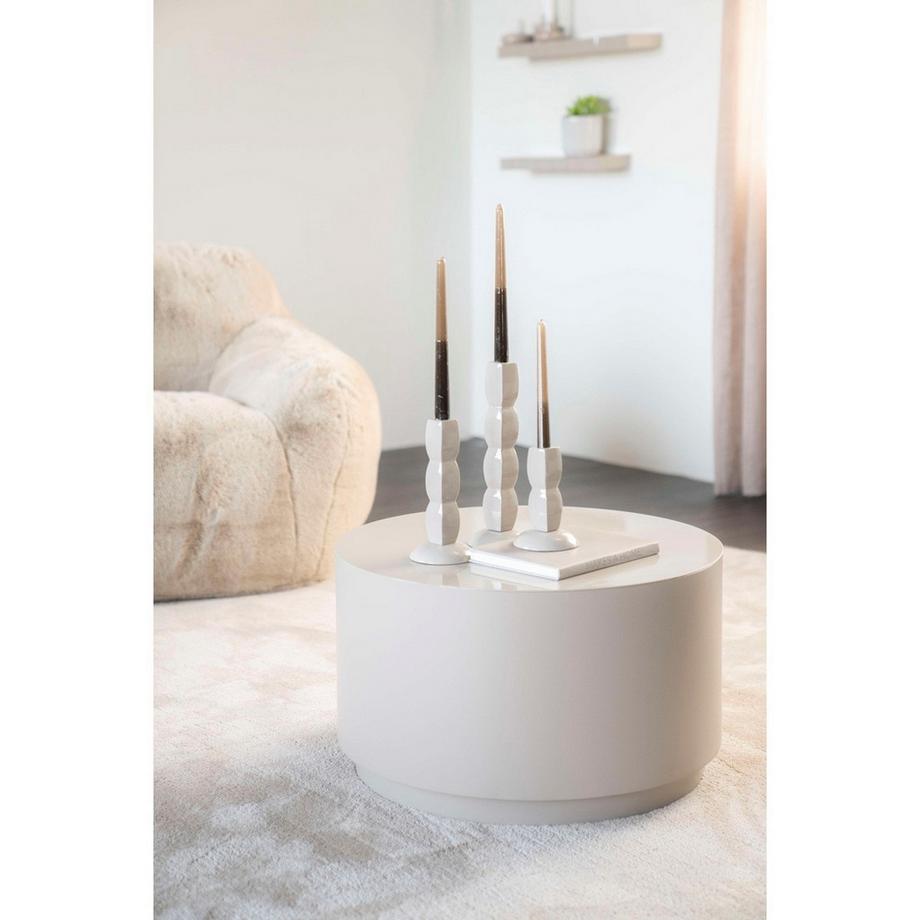 mutoni Table basse Mesita taupe  