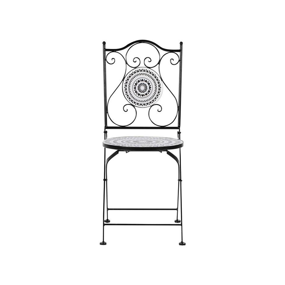 Beliani Ensemble pour bistro en Métal Rustique COMISO  