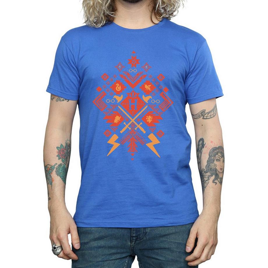 Harry Potter T-Shirt Imprimé Aztèque  