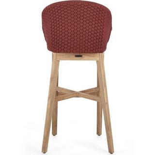 mutoni Tabouret de bar de jardin Coachella Scarlet  