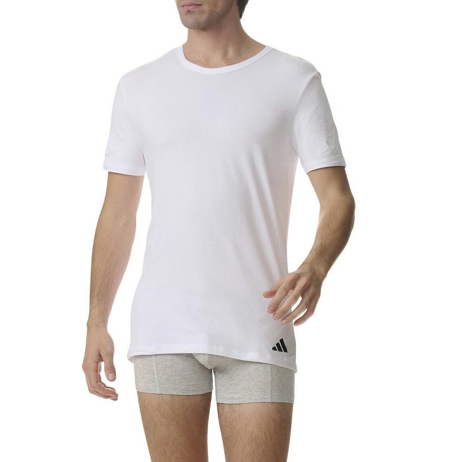 adidas Active Flex Cotton T-Shirt Girocollo Confezione da 4  