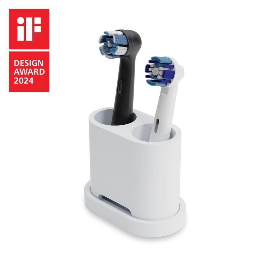 Zahnbürsten- und Aufsteckbürstenhalter 2er