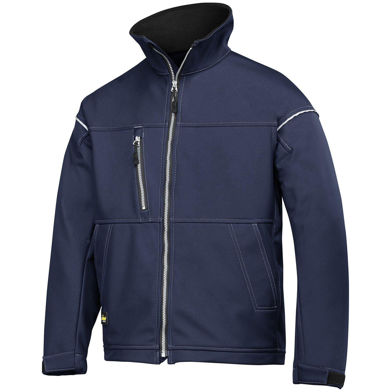 Image of Workwear Soft Shell Jacke Profiling Herren Marine L